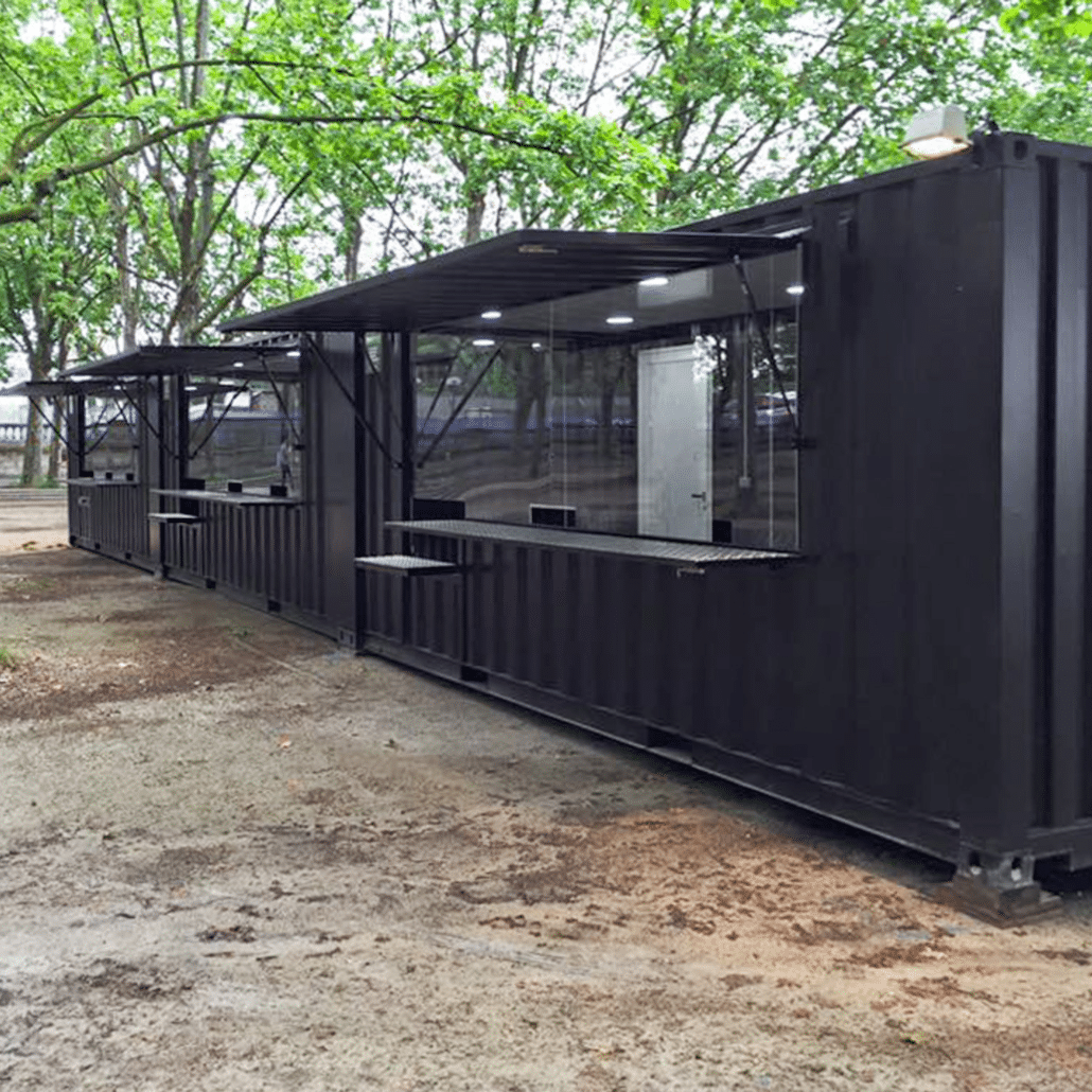 Billetterie modulaire - Container Kiosque & Billetterie