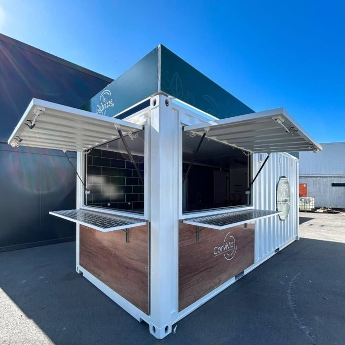 Façade de vente - Container Snack & Vente à Emporter