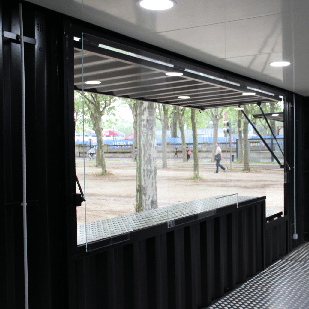 Billetterie événement - Container Kiosque & Billetterie
