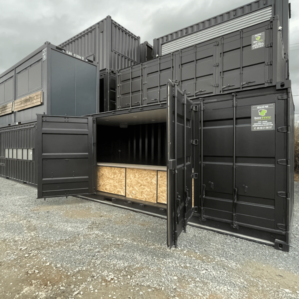 Food court animé - Espace Street Food Modulaire