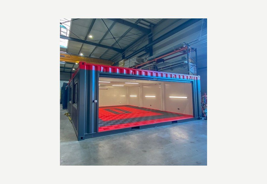 Garage préfabriqué modulaire