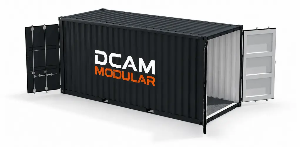 Conteneur maritime 20 pieds High Cube double porte
