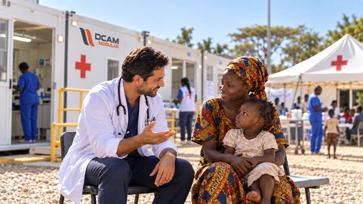 Tentes et abris pour la santé et l’humanitaire